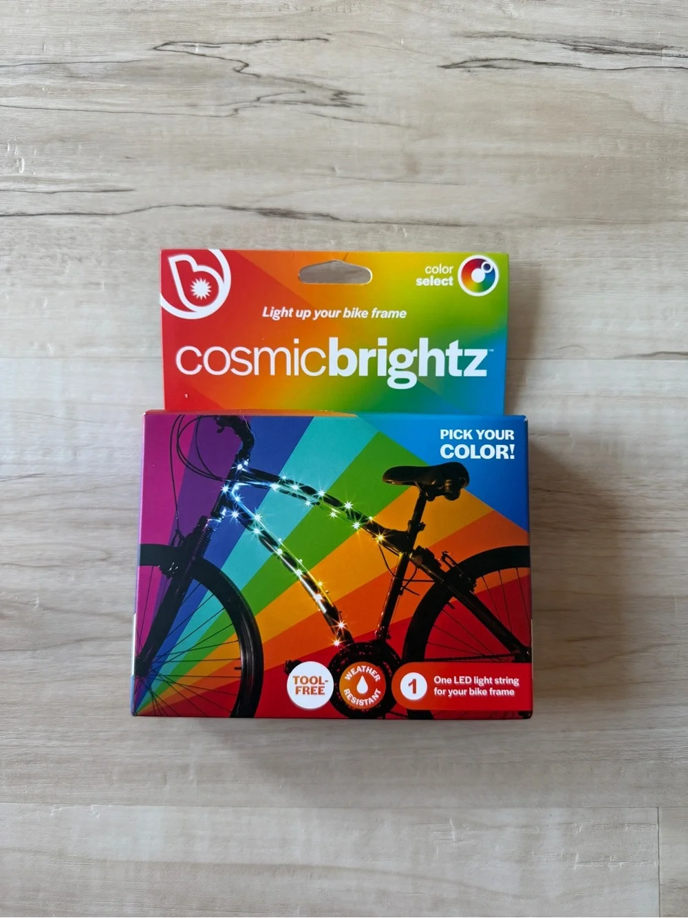 LED Bike Frame Light - Rainbow